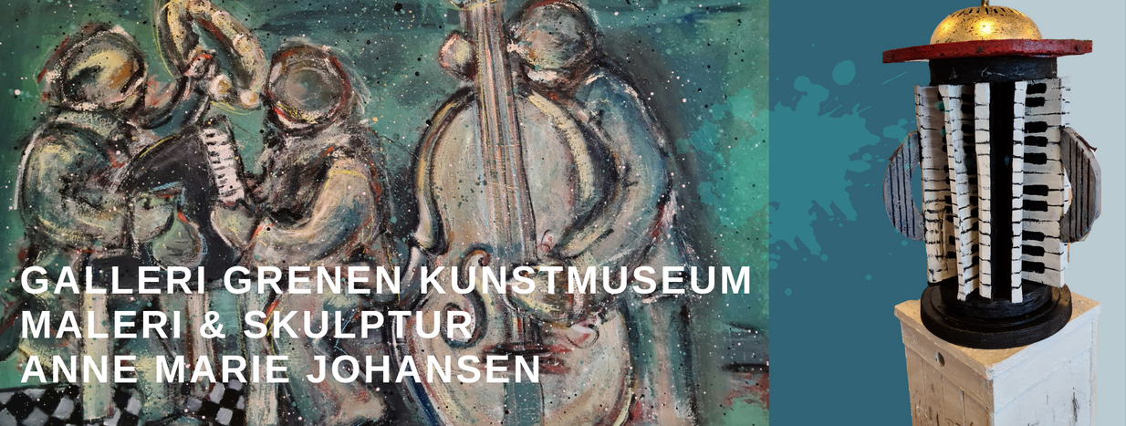 Udstilling Skagen 2022 Galleri Grenen Kunstmuseum MUSIK MUSIC oliemaleri oilpainting